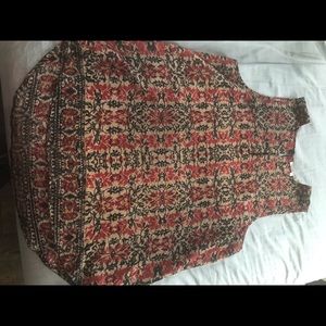 Violet + Claire sleeveless blouse/ tank. Size XL. Lightly worn. No stains/ holes